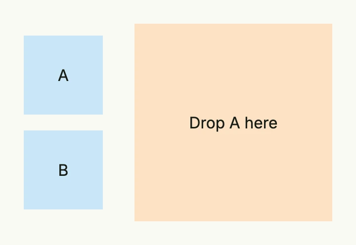 Drag and Drop Area