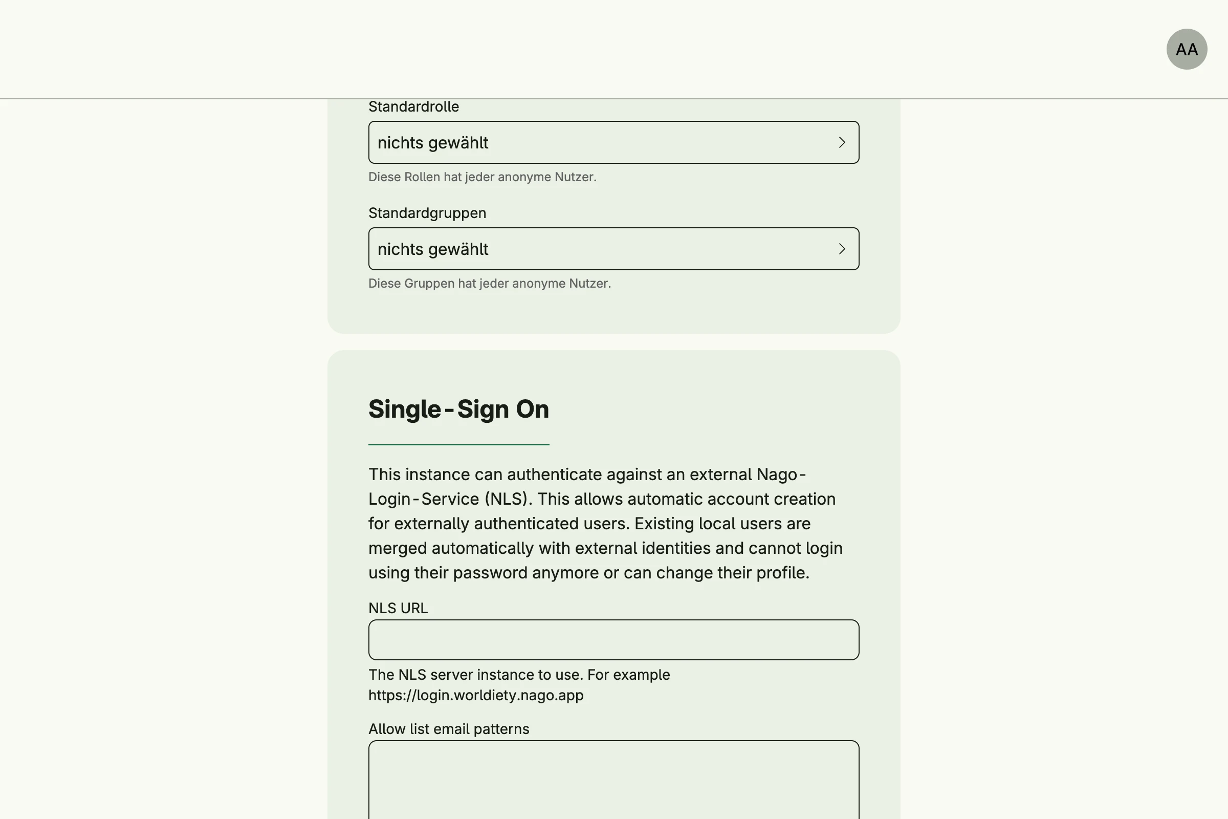 Single Sign-On