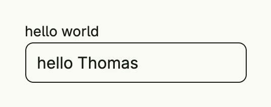 Text Field with Enter